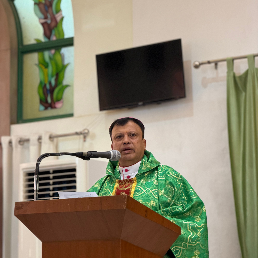 Pastoral visit by His Lordship Most Rev. Deepak Valerian Tauro